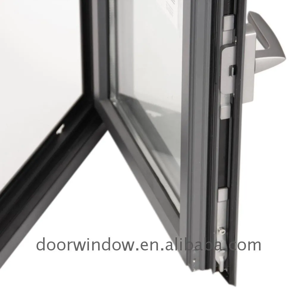 Newest product energy saving swing window d glazing commercial