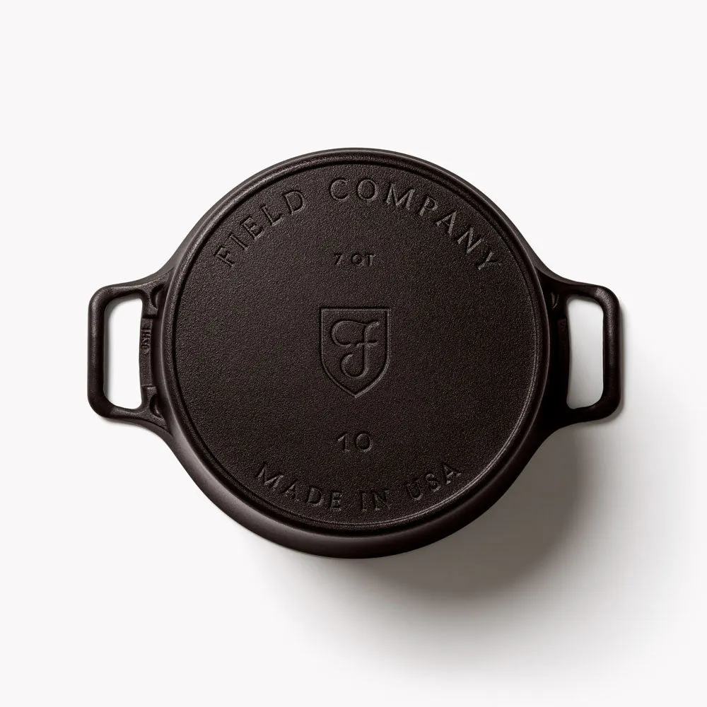 No.10 Cast Iron Dutch Oven, Factory Second