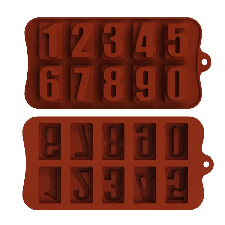 Numbers Soap Mould