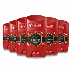 Old Spice - Deodorant Stick Booster  - 50 ml - 6 Pack