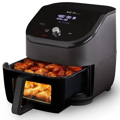 Open Box - Instant Vortex Plus 6qt Air Fryer with ClearCook - Black