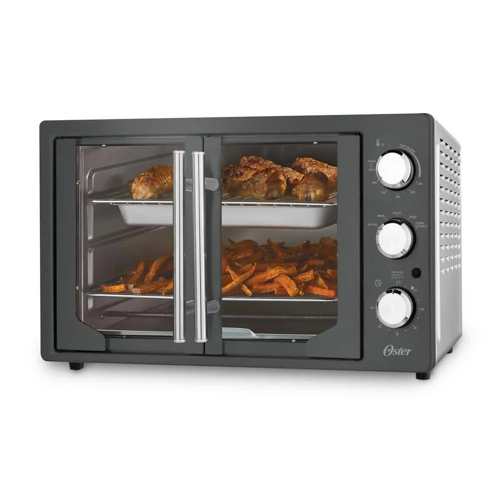 Open Box -  Oster Extra-Large French Door Air Fry Countertop Oven