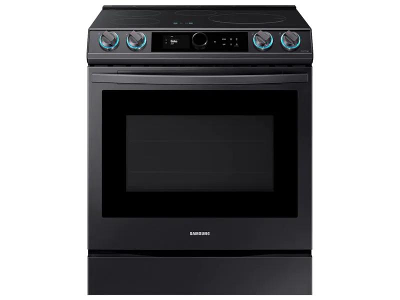 OPEN BOX Samsung 6.3 cu. ft. Smart Slide-in Induction Range with Smart Dial & Air Fry