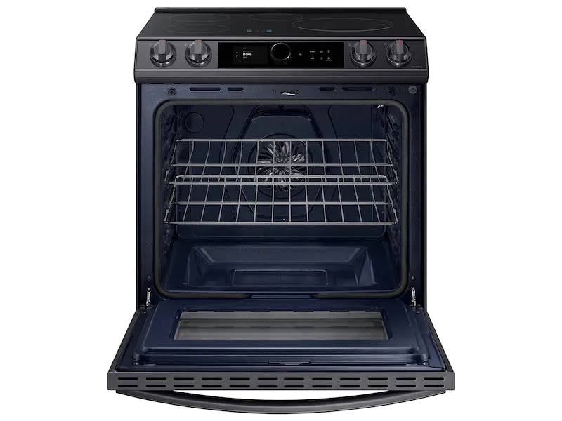 OPEN BOX Samsung 6.3 cu. ft. Smart Slide-in Induction Range with Smart Dial & Air Fry