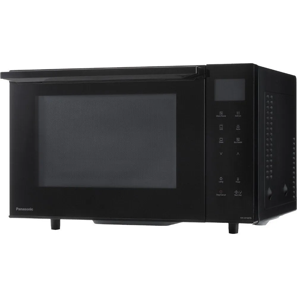 Panasonic NNDF38PBBPQ 23 Litres Flatbed Combination Microwave, Black