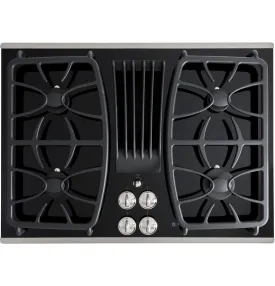 PGP9830SRSS GE Profile™ 30" Built-In Gas Downdraft Cooktop