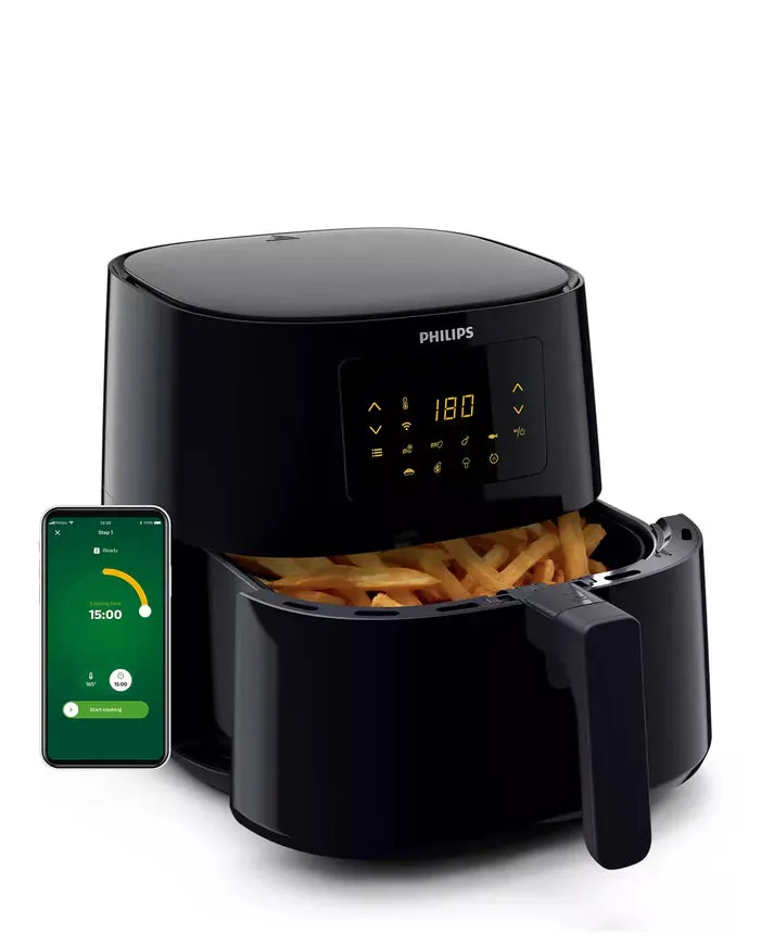 Philips Essential Connect XL Air Fryer 6.2L Black - HD9280/91