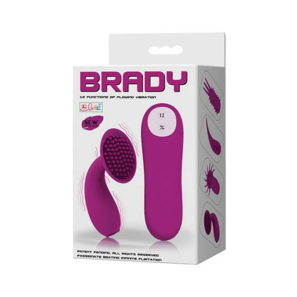 Pretty Love Brady 12 Functions Vibration Silicone Purple