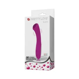 Pretty Love Len Rechargeable Wand 30 Function Purple