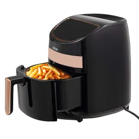 Products Hot Air Fryer Oven 3.2 QT Pot Quarts Electric Oil-Less 1400W Touch Screen Airfryer, 5 Core AF 320