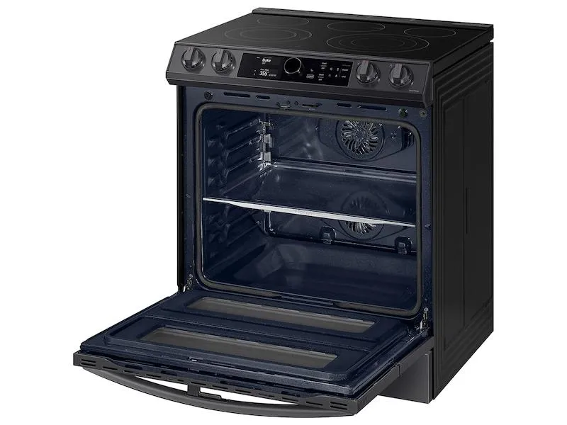 Samsung 6.3 cu ft. Smart Slide-in Electric Range with Smart Dial, Air Fry,