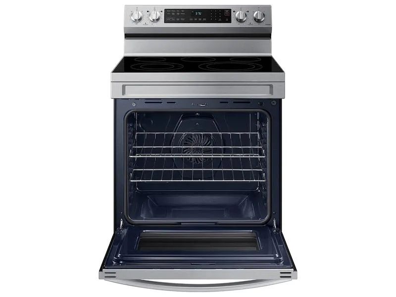 Samsung NE63A6511SS 6.3 cu. ft. Smart Freestanding Electric Range with No-Preheat Air Fry & Convection in Stainless Steel