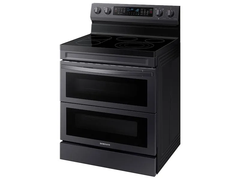 Samsung NE63A6751SG 6.3 cu. ft. Smart Freestanding Electric Range with Flex Duo™, No-Preheat Air Fry & Griddle in Black Stainless Steel