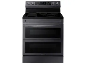 Samsung NE63A6751SG 6.3 cu. ft. Smart Freestanding Electric Range with Flex Duo™, No-Preheat Air Fry & Griddle in Black Stainless Steel