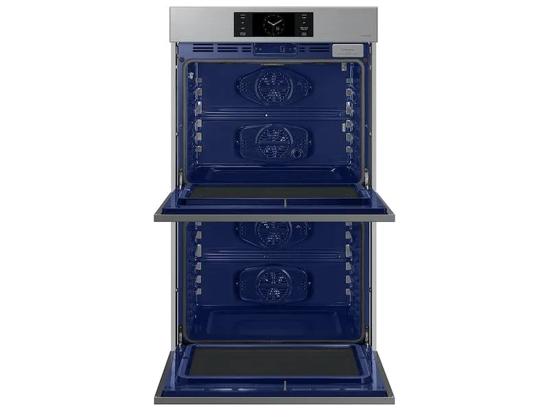 Samsung NV51CG700DSRAA Bespoke 30" Stainless Steel Double Wall Oven with AI Pro Cooking™ Camera