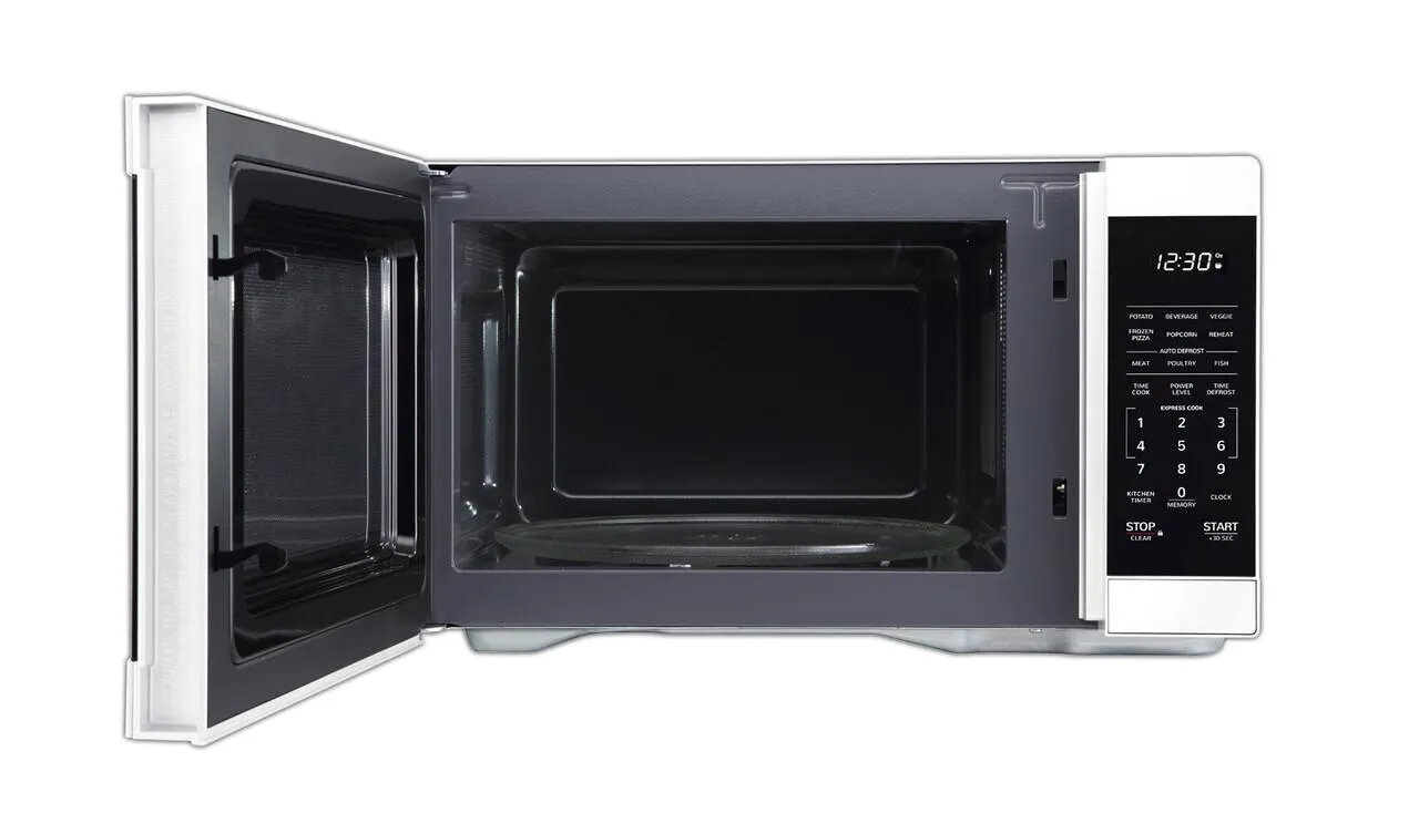 Sharp 1.1 cu. ft. White Countertop Microwave Oven