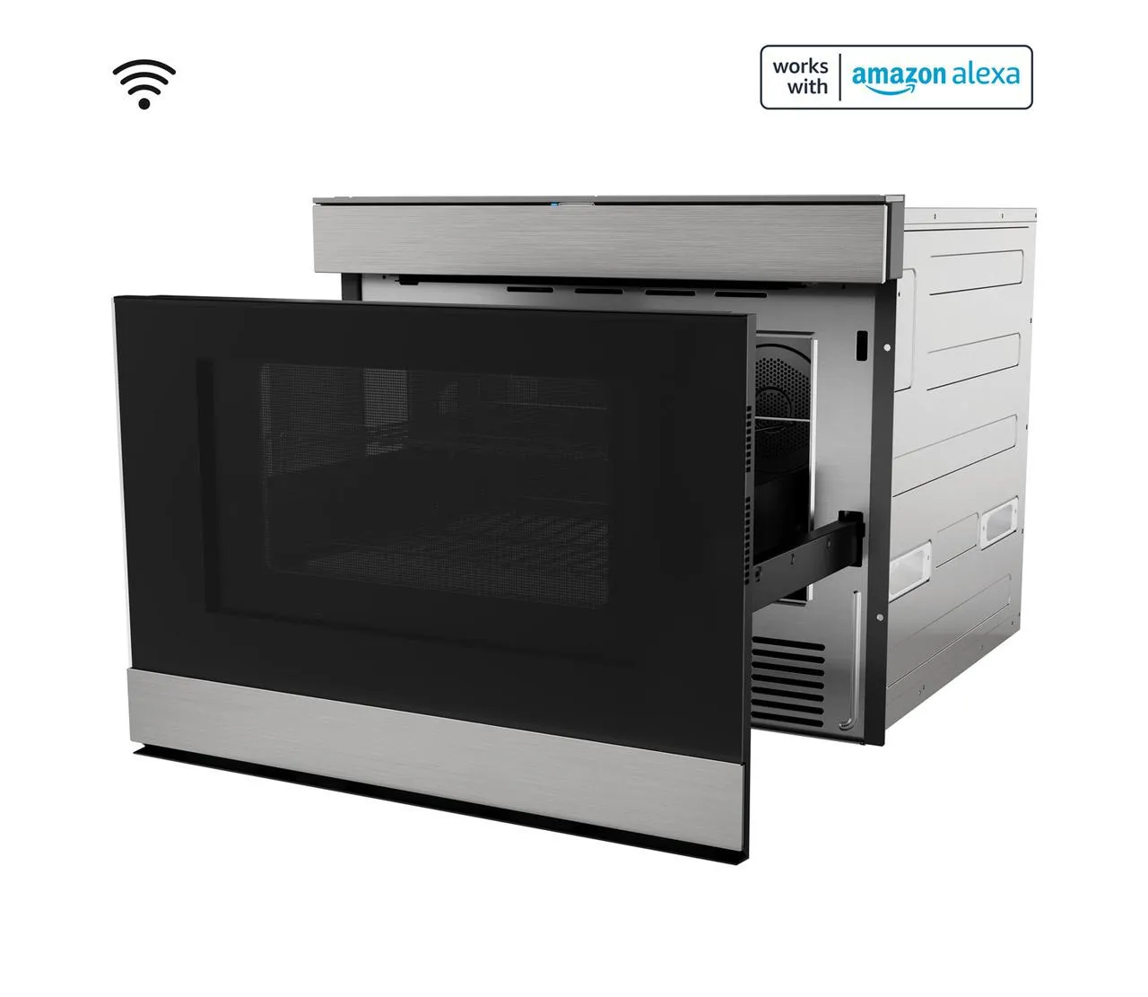 Sharp SMD2499FS 24 in. Built-In Smart Convection Microwave Drawer Oven