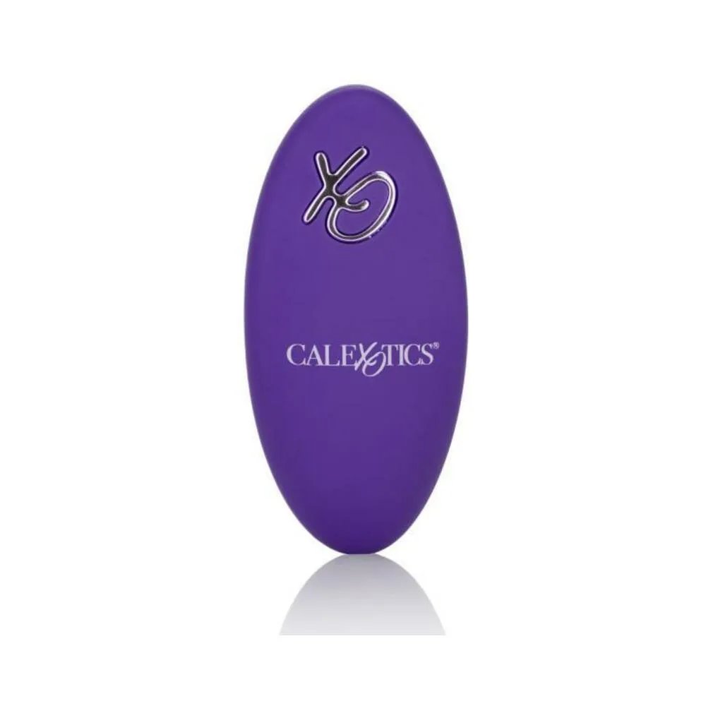 Silicone Remote Rechargeable Orgasm Ring Purple