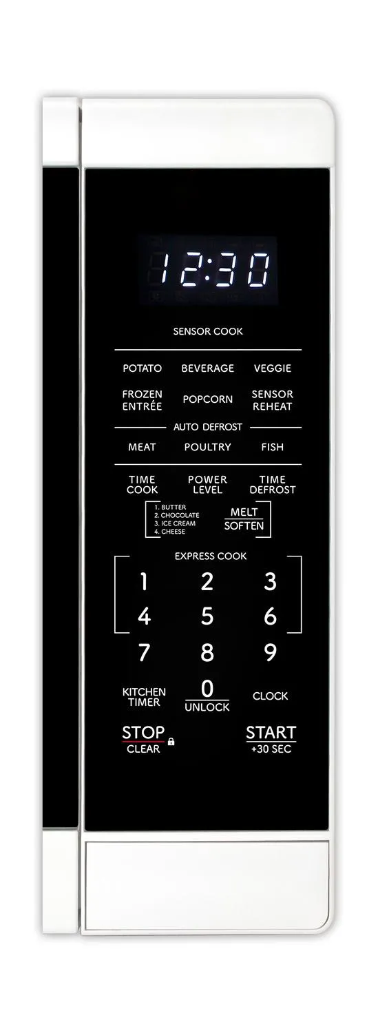 SMC1461KW Sharp 1.4 cu. ft. 1100W White Countertop Microwave Oven