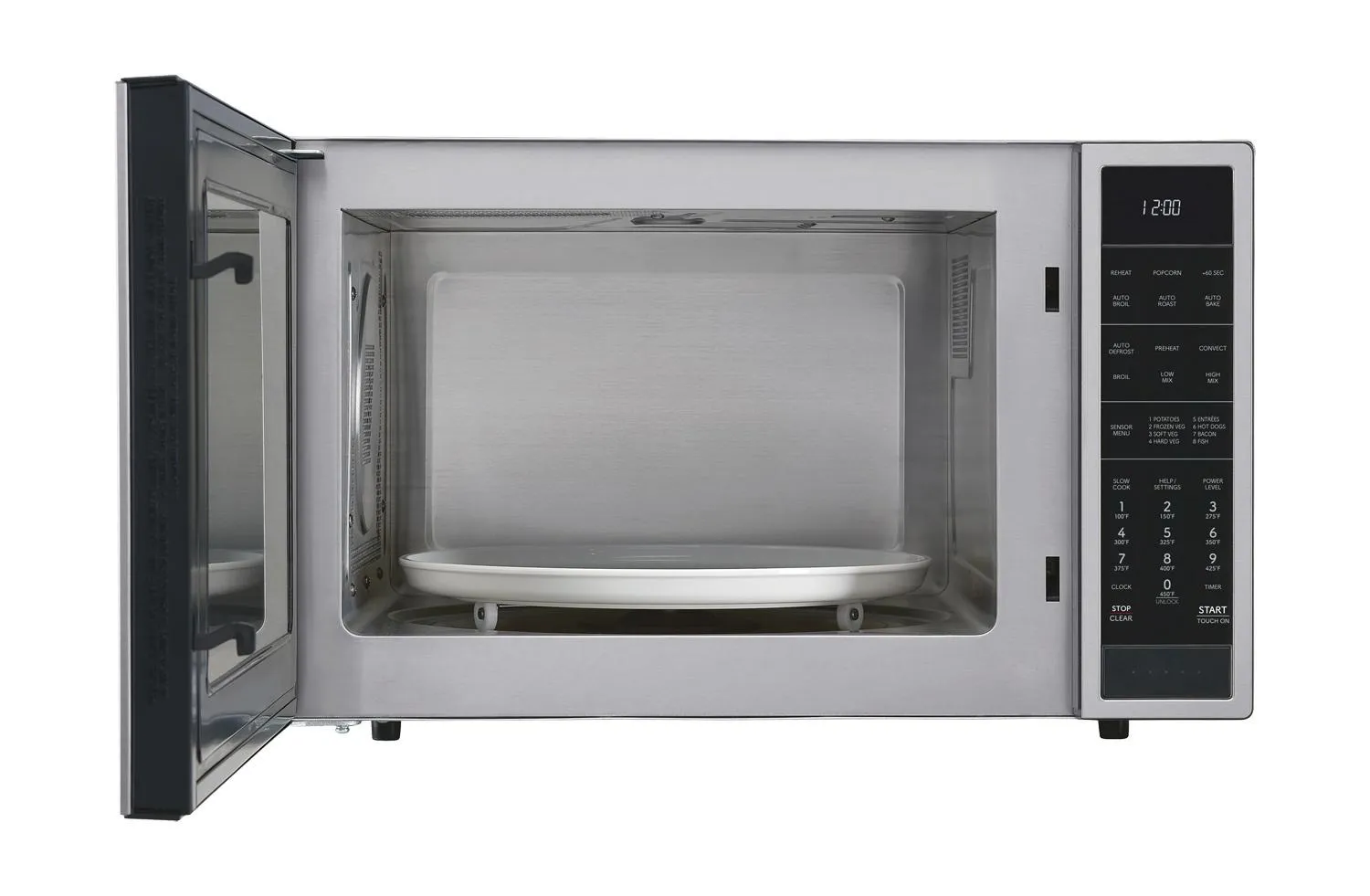 SMC1585KS Sharp 1.5 cu. ft. 900W Stainless Steel Convection Countertop Microwave Oven