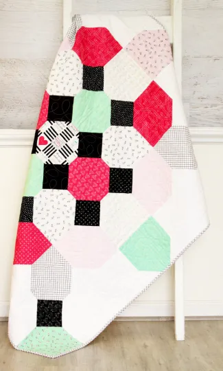 Soda Fountain Quilt PDF Pattern