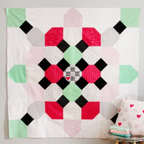 Soda Fountain Quilt PDF Pattern