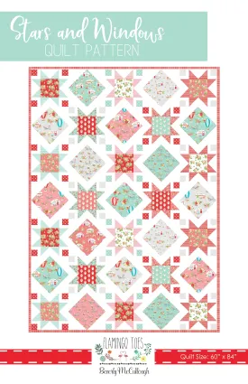 Stars and Windows Quilt PDF Pattern