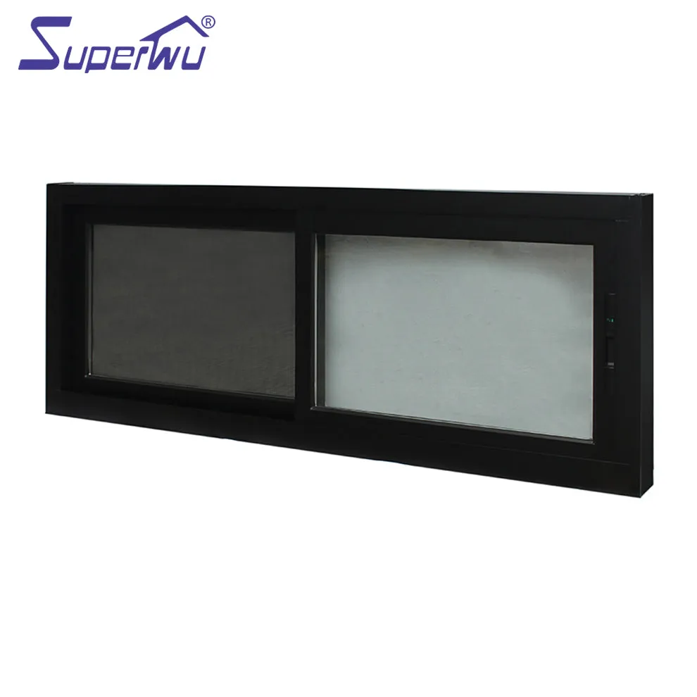 Superwu thermal break aluminium basement windows and balcony window