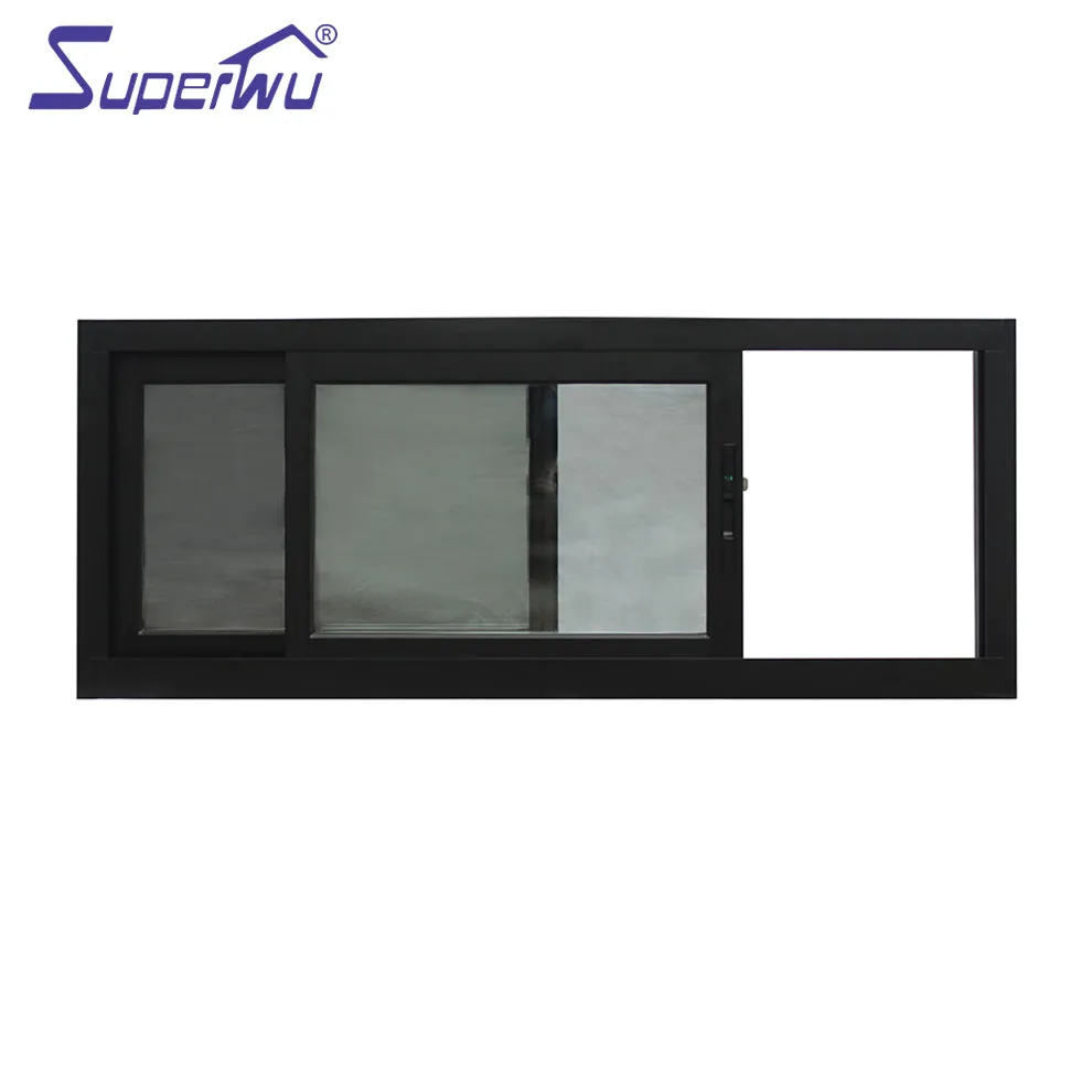 Superwu thermal break aluminium basement windows and balcony window