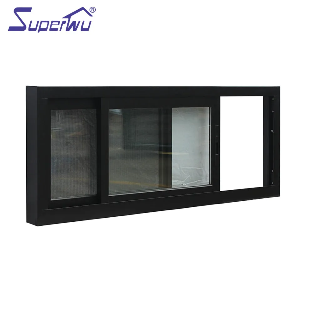 Superwu thermal break aluminium basement windows and balcony window