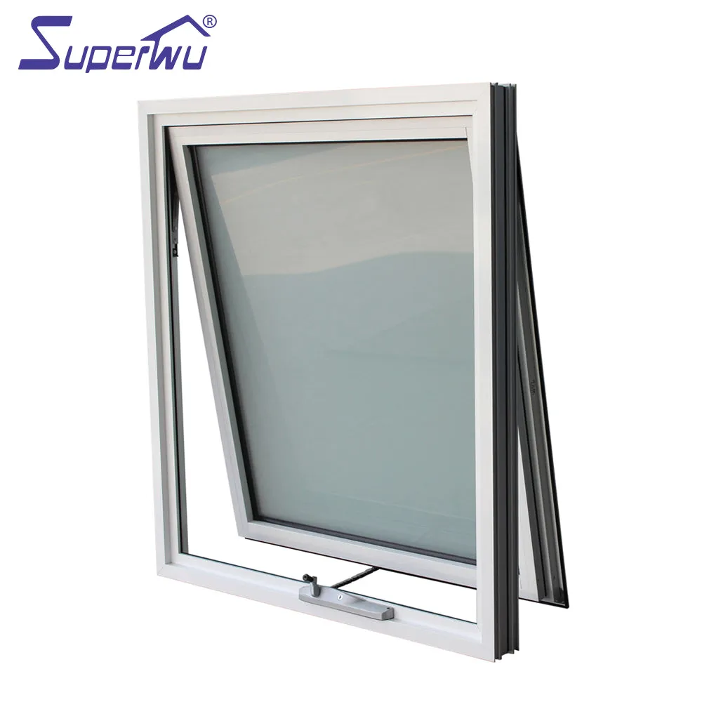 Superwu Thermal Break Cheap Aluminum Window Outdoor