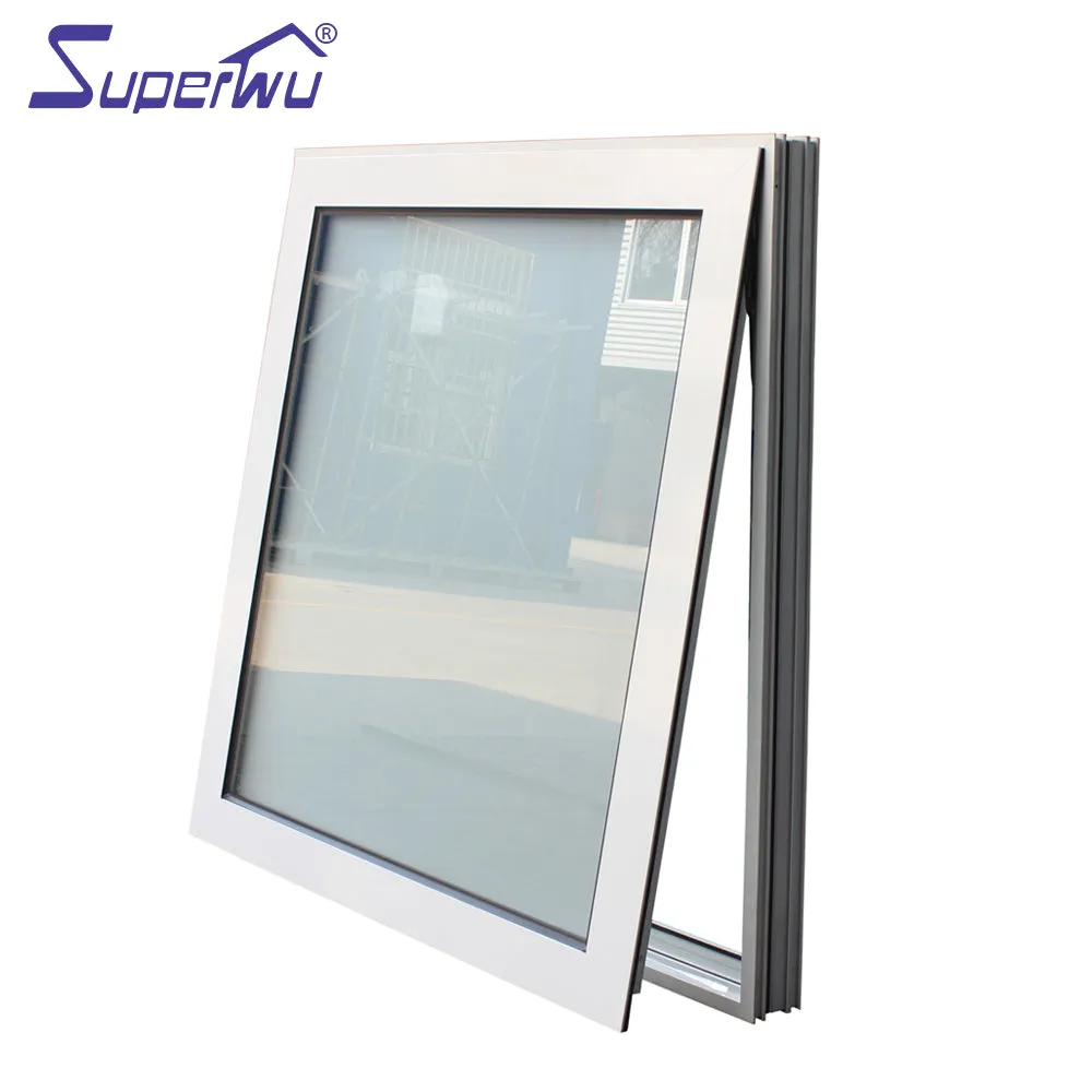 Superwu Thermal Break Cheap Aluminum Window Outdoor