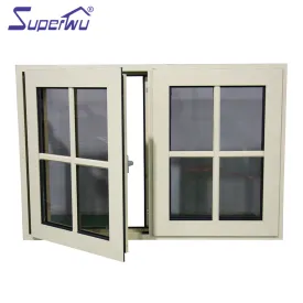 Superwu Top quality thermal-break aluminum popular in Florida casement windows