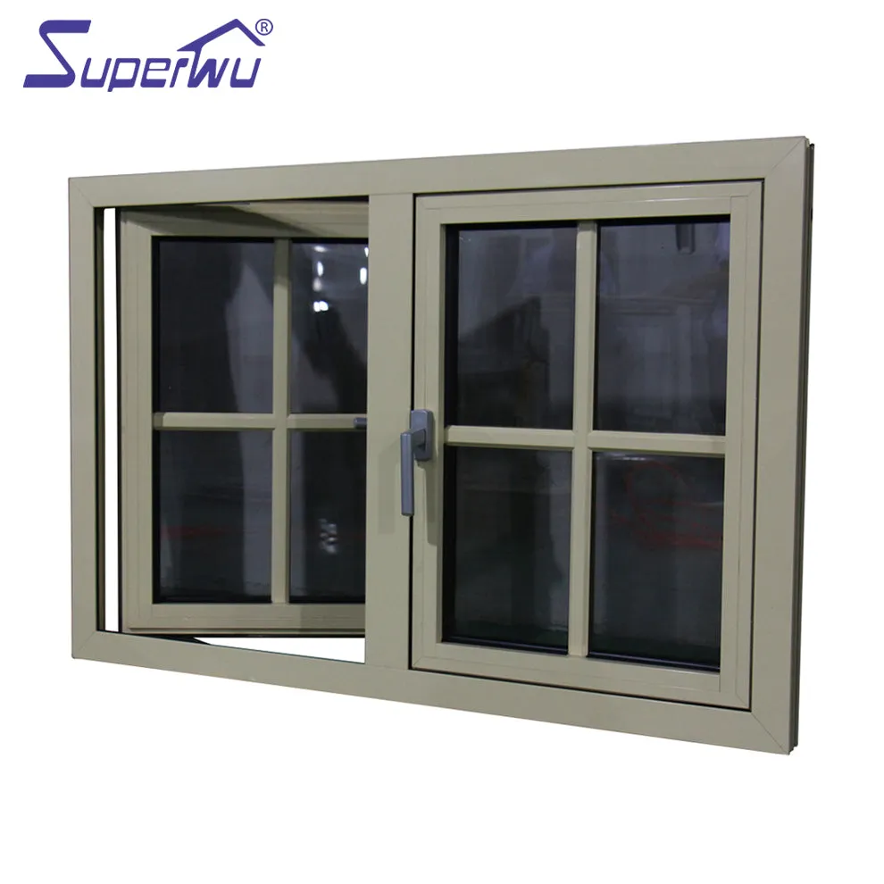 Superwu Top quality thermal-break aluminum popular in Florida casement windows