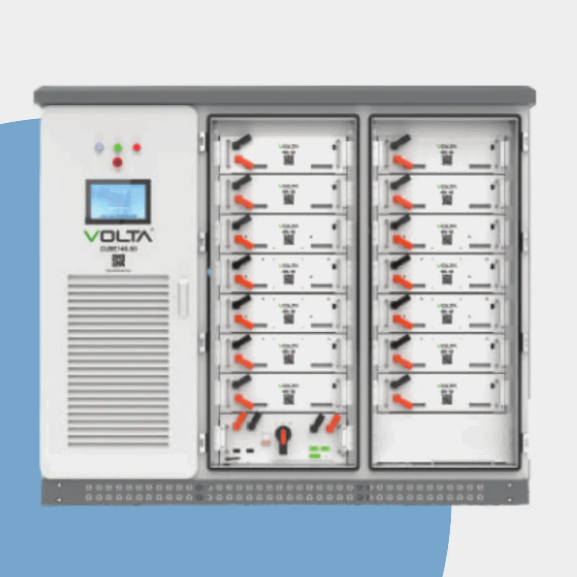 Volta CUBE 140-50 All-in-1  (143kWh Volta HV Battery - 50kW Deye Inverter)