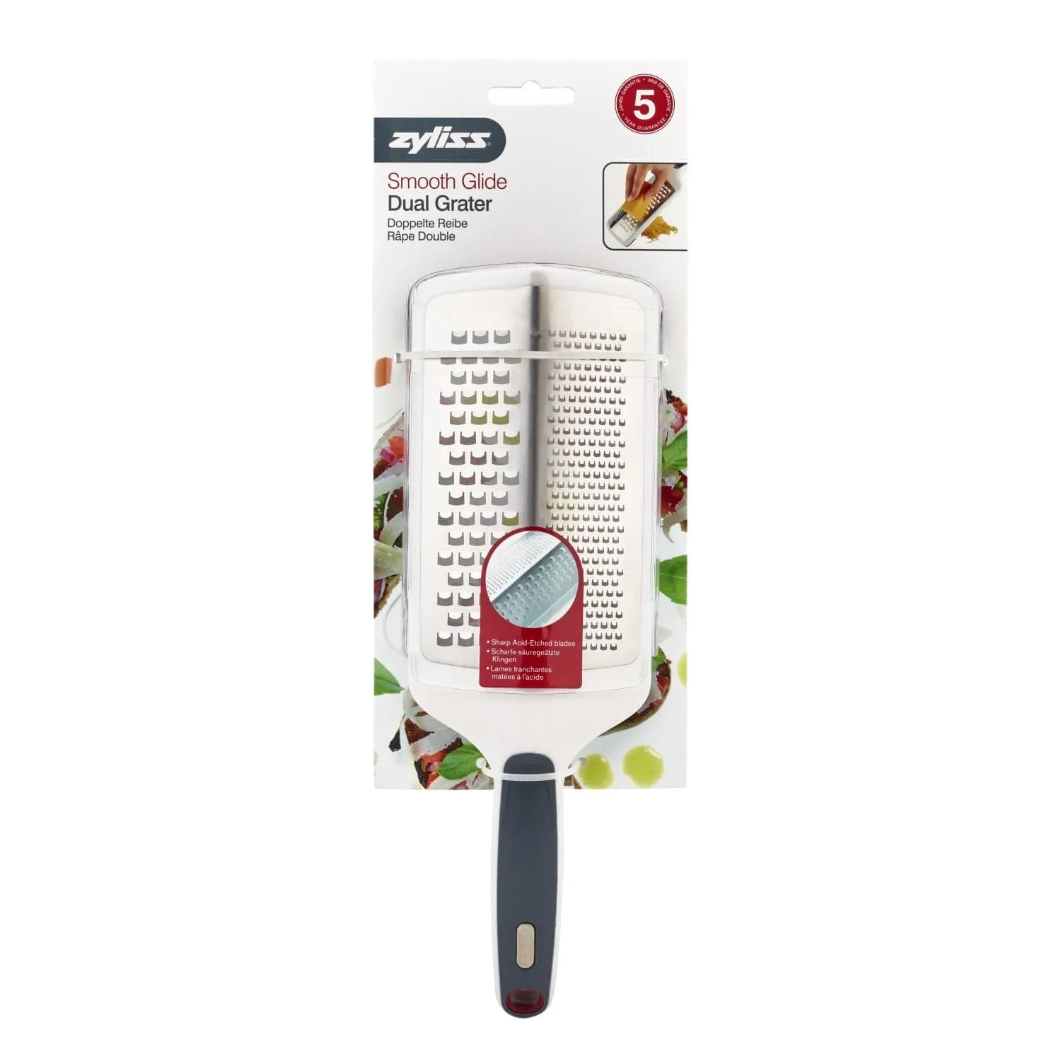 Zyliss Smooth Glide Dual Grater